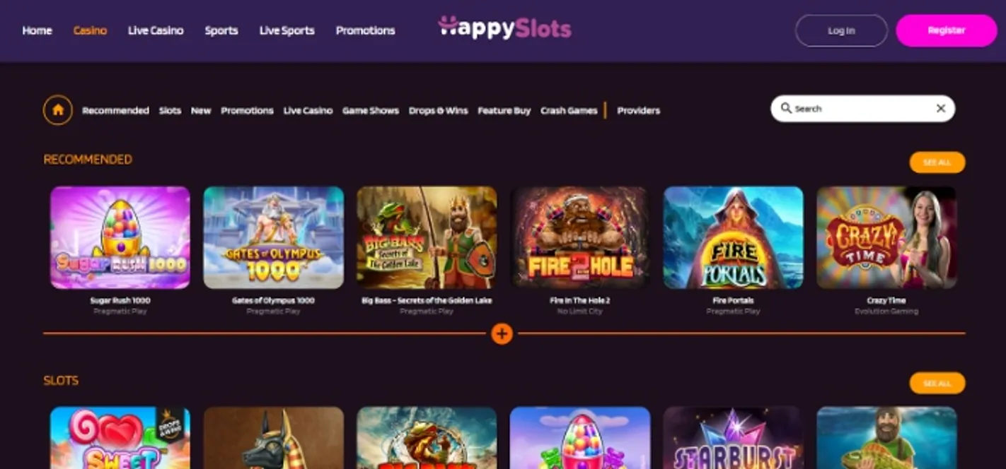 Slot jogo
