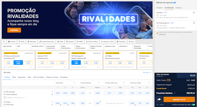 Jogos de futebol hoje ao vivo